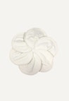 Coussinets d'allaitement en coton biologique - blanc cassé