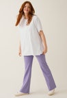 OONO Pantalon évasé Lilas