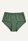 Culotte menstruelle - Shorty sans couture - Flux très léger - Vert
