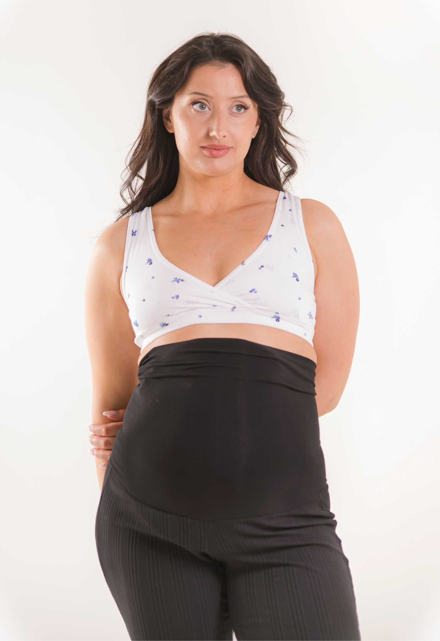 Soutien-gorge essentiel de maternité et d'allaitement - Motif floral