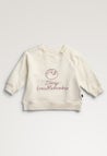 Sweat bébé Tiny Troublemaker - Blanc cassé