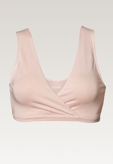 Soutien-gorge d'allaitement doux - Rose pastel - PRÉCOMMANDE - Livraison fin mars