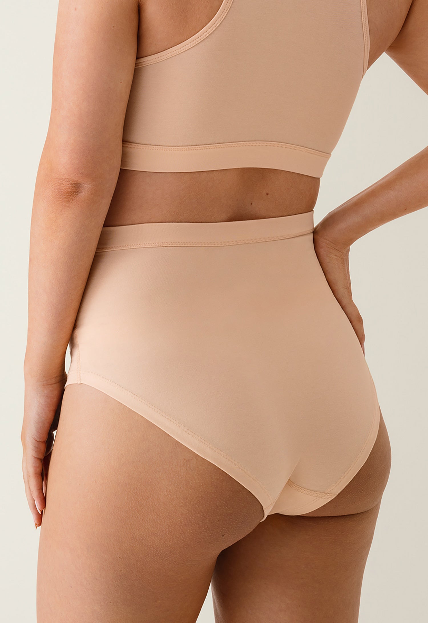 Culotte essentielle de maternité - Beige/Abricot