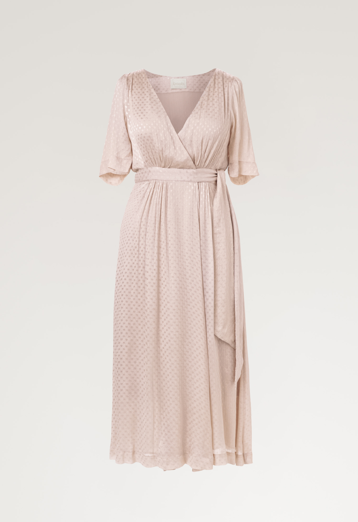 Robe de grossesse de cérémonie - Rose champagne