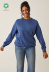 Sweat d'allaitement thermique - Indigo