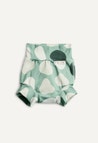 Couche de bain taille haute, motifs verts