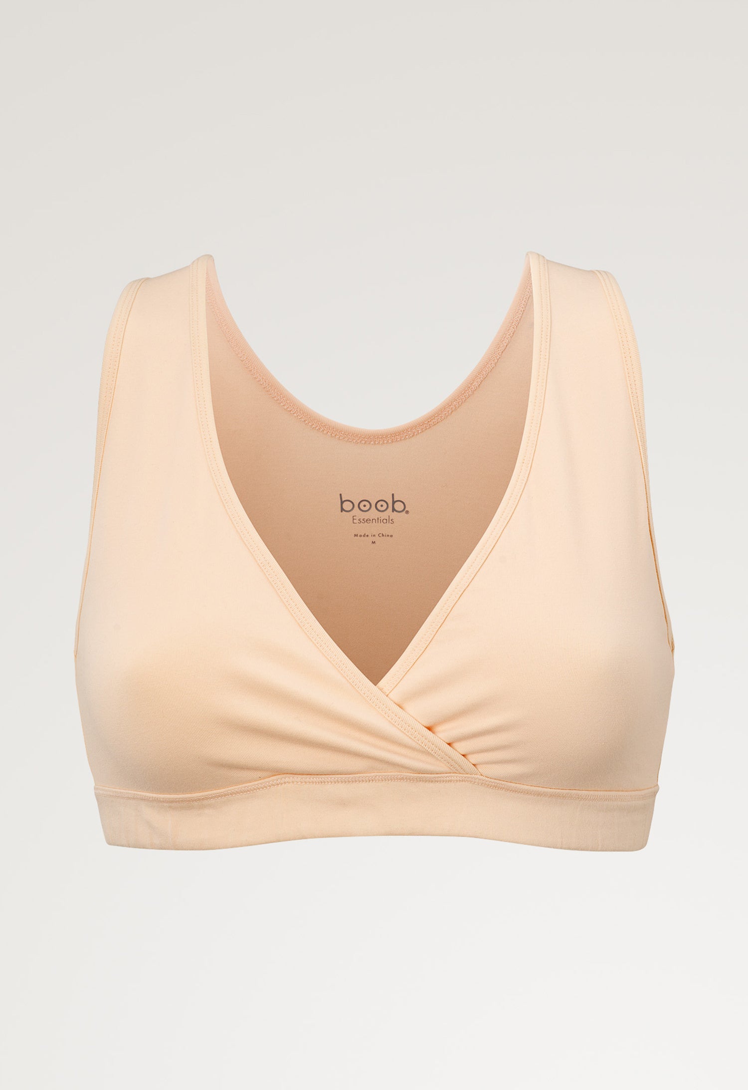 Soutien-gorge essentiel de maternité et d'allaitement - Beige/abricot