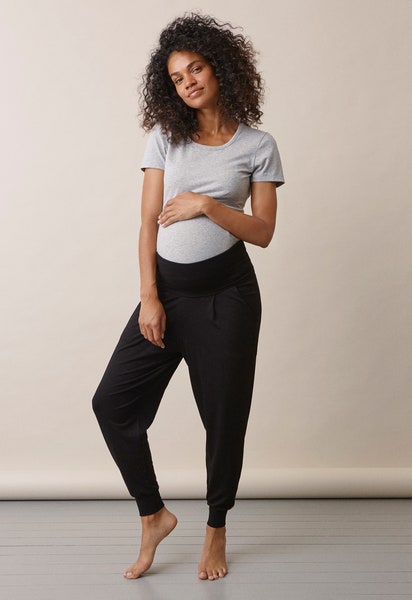 Pantalon de maternité doux - Noir