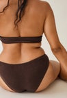 Bikini de plage en éponge - Marron