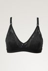 Soutien-gorge d'allaitement en dentelle - Noir