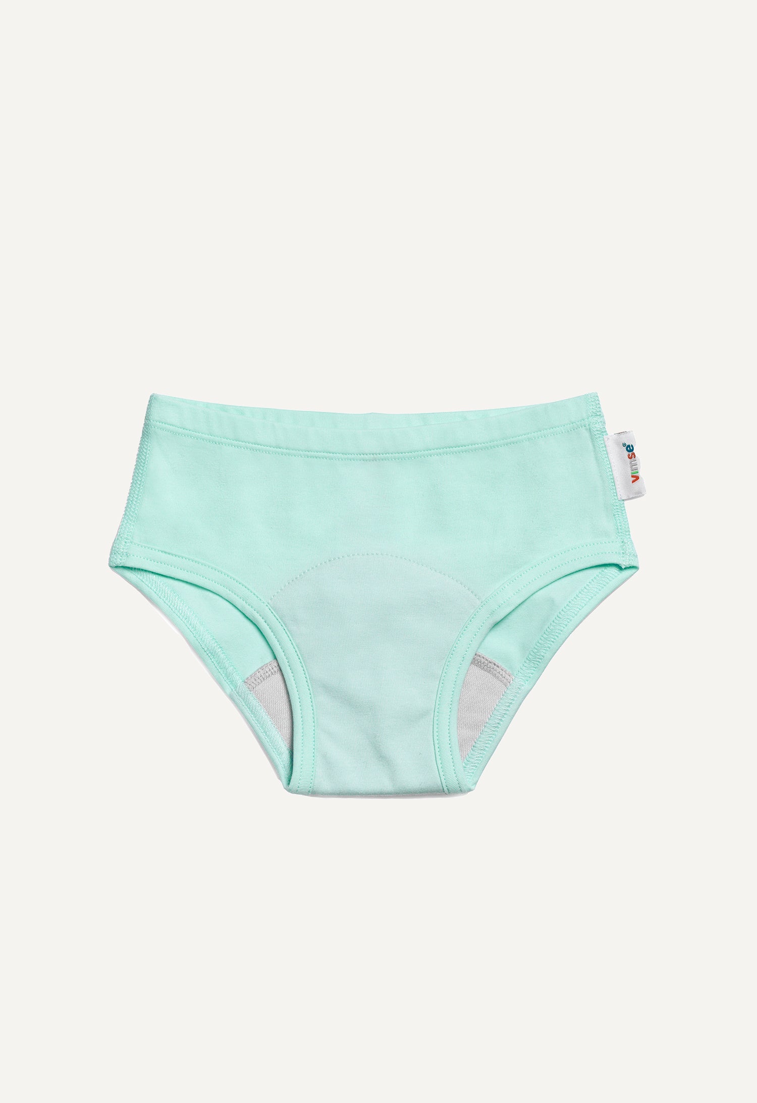 Culottes d'apprentissage légères, vert menthe