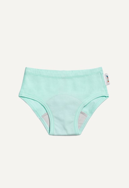 Culottes d'apprentissage légères, vert menthe
