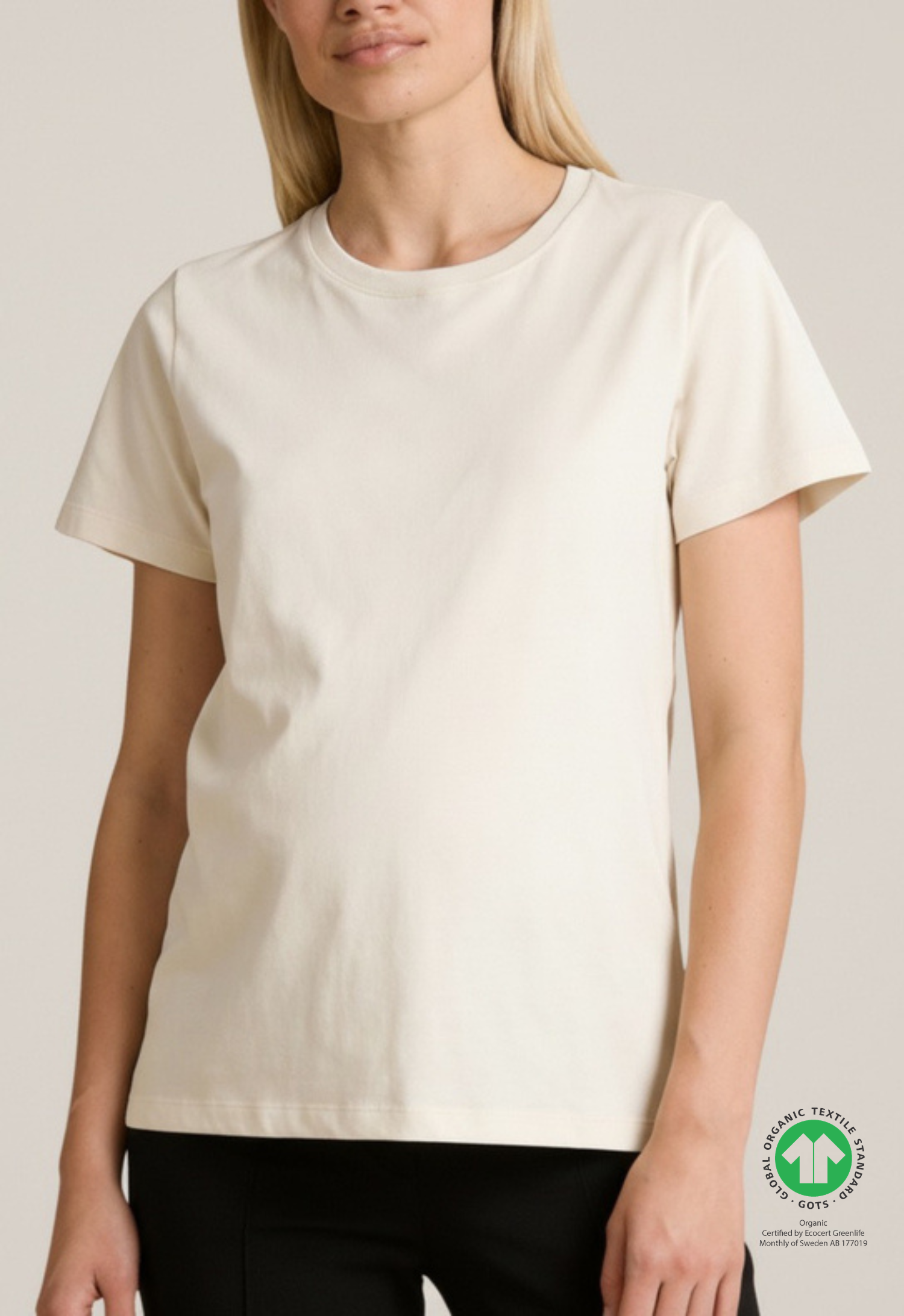T-shirt de maternité avec ouverture d'allaitement - Tofu