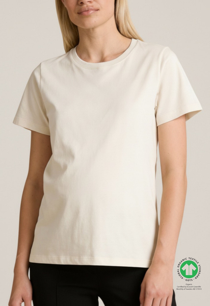 T-shirt de maternité avec ouverture d'allaitement - Tofu