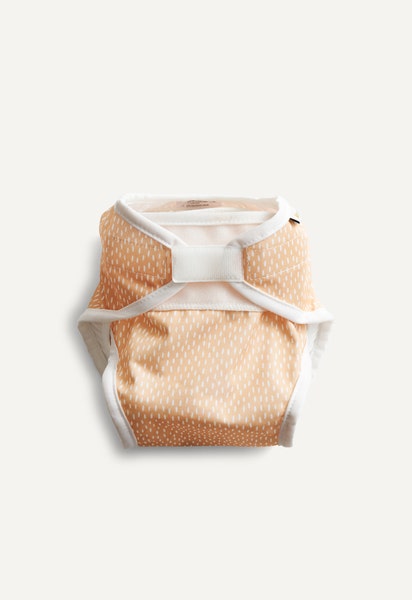 Couvre-couche pour couche en éponge - Jaune parsemé