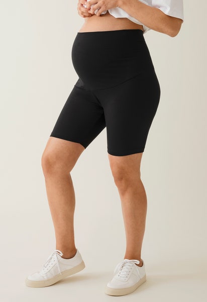 Short cycliste de maternité - Noir