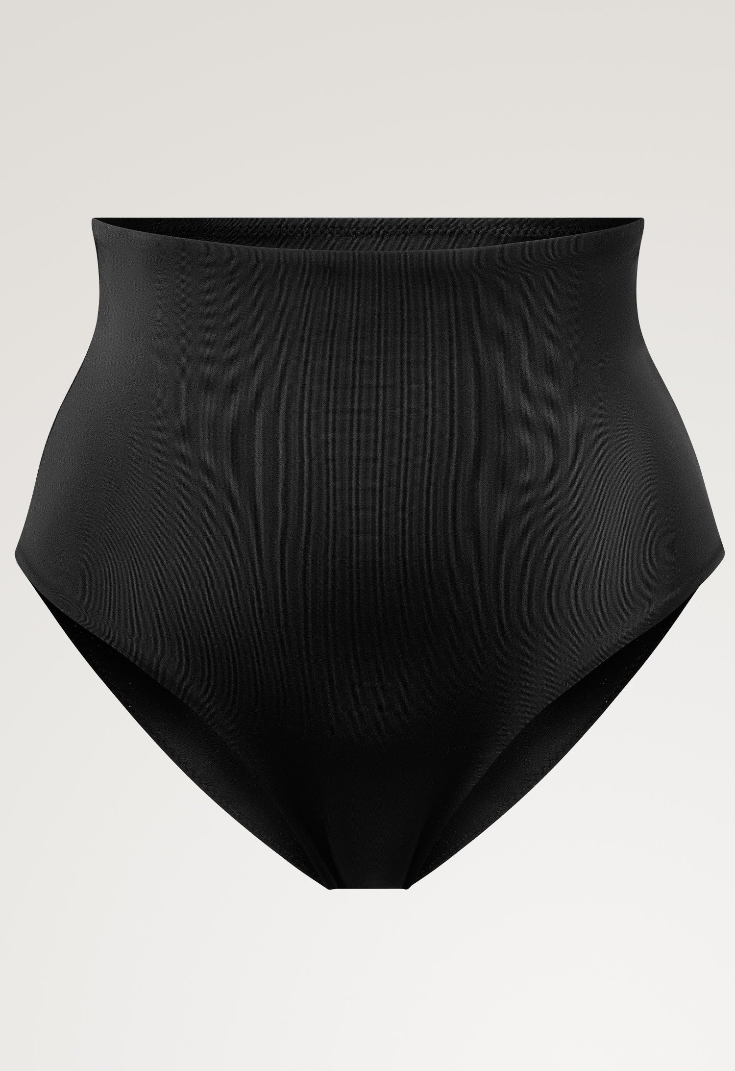 Bas de maillot de bain maternité taille haute post-partum - Noir