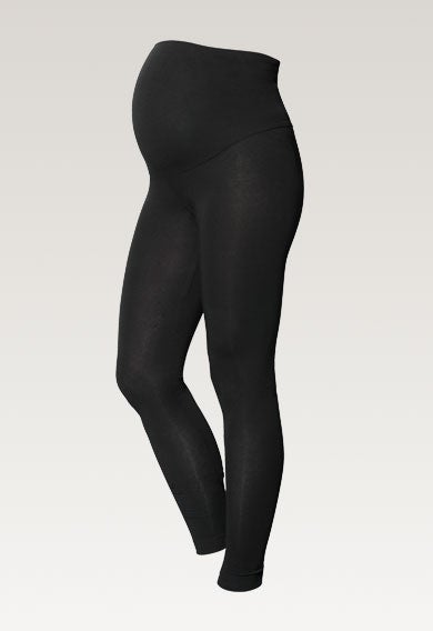 Leggings de maternité en lyocell - Noir