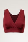 Soutien-gorge d'allaitement doux 34D - 48DDD-E - Rouge foncé