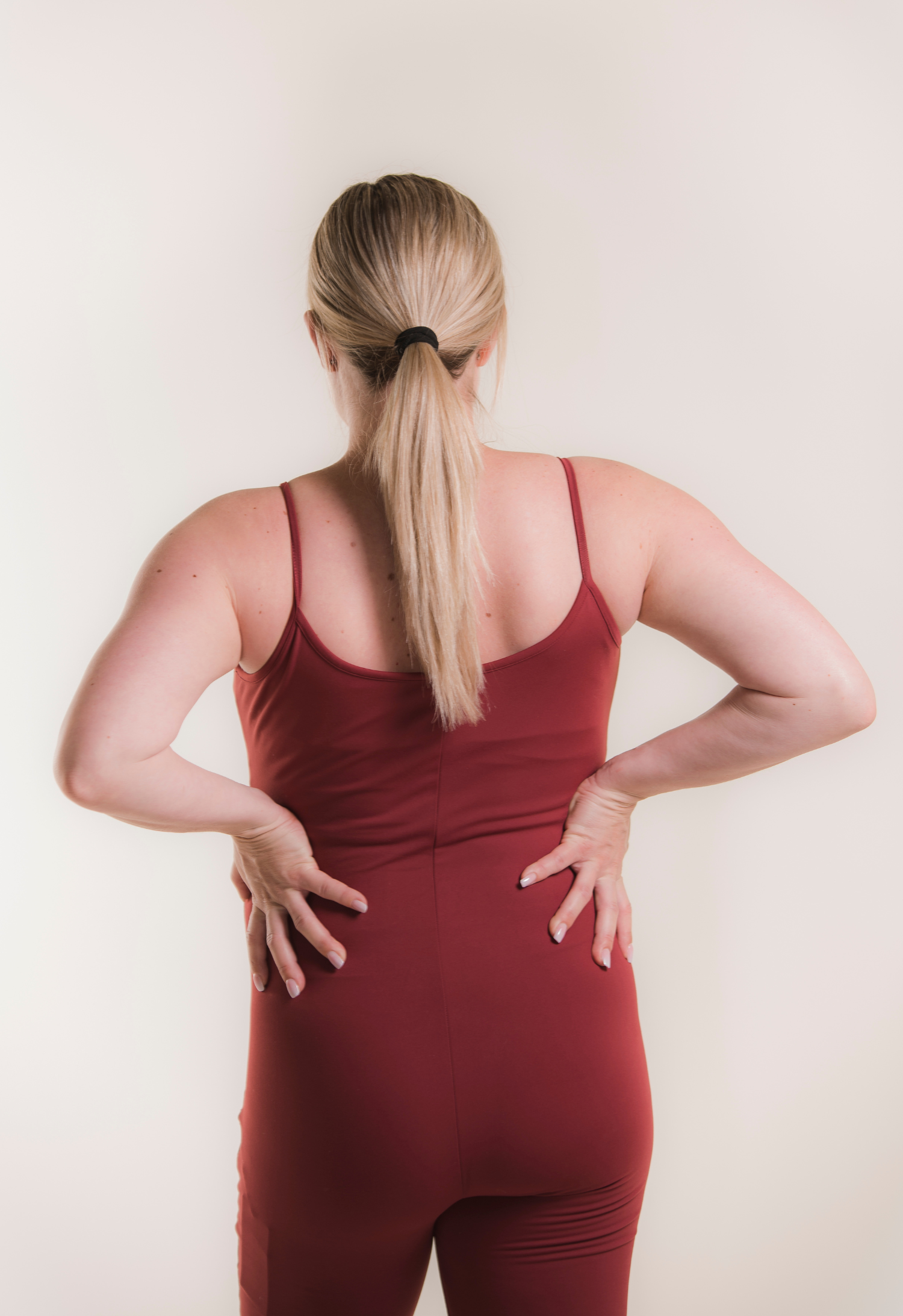 Body de grossesse - Rouge foncé