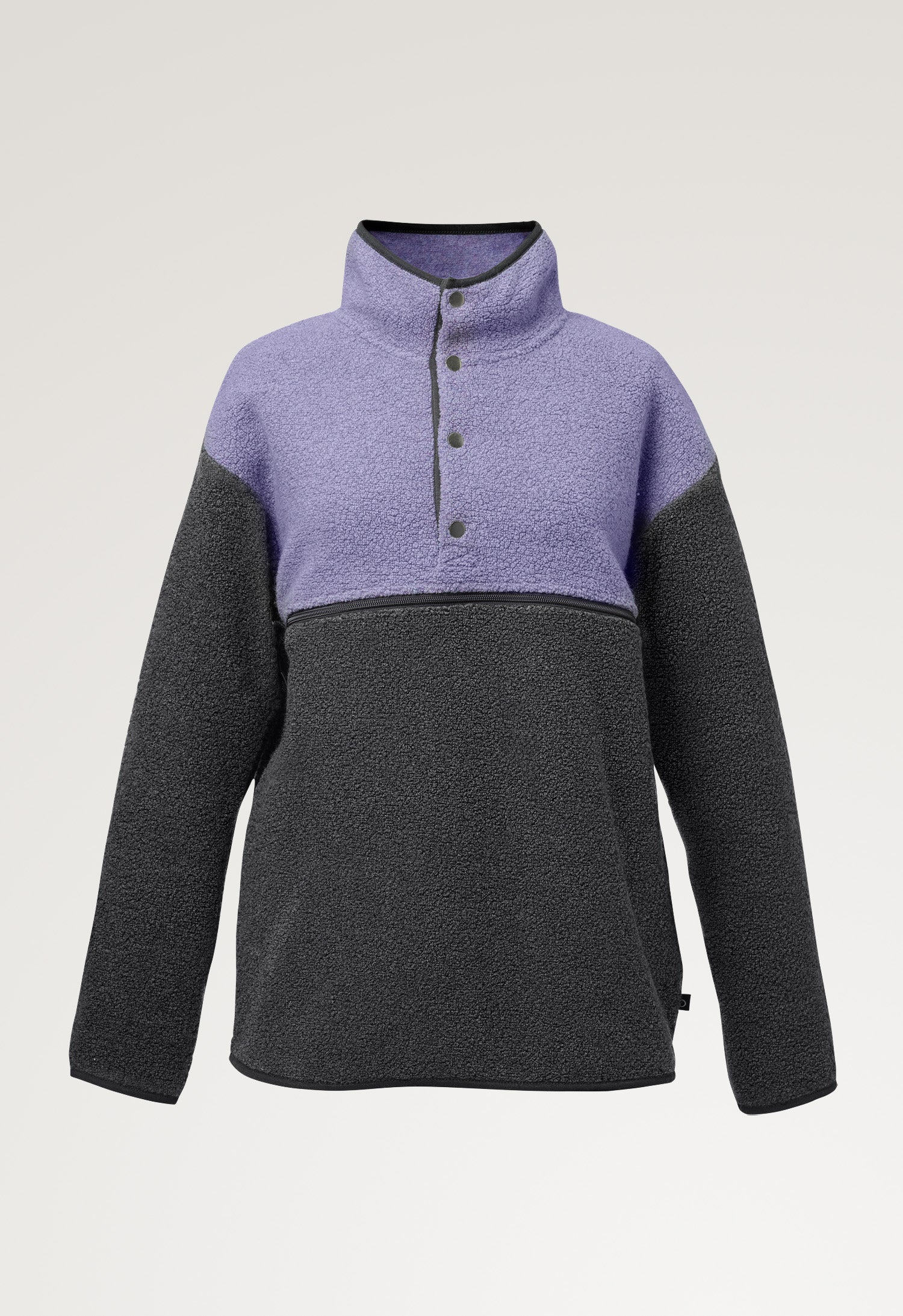 Pull polaire de maternité 90s - Lilas