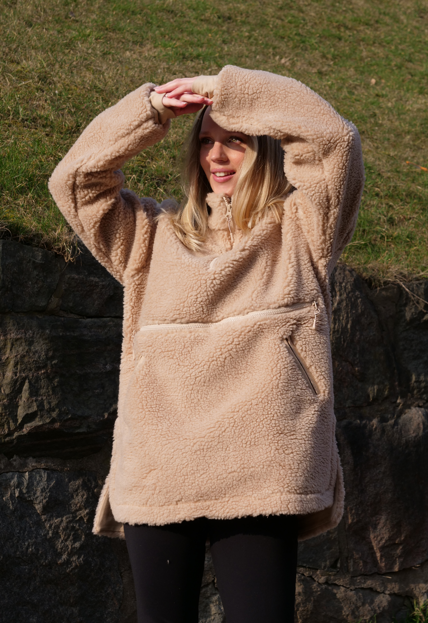 Pull polaire - Beige