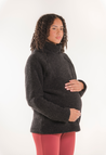 Pull polaire en laine - Noir