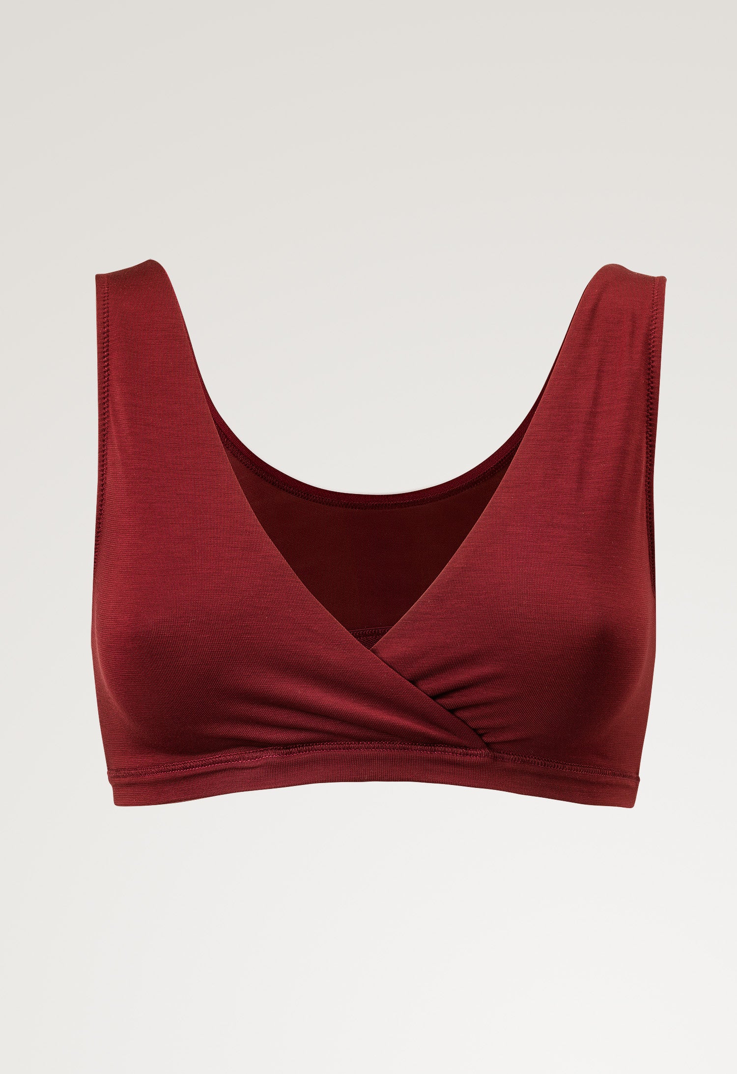 Soutien-gorge d'allaitement doux - Rouge