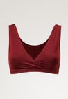 Soutien-gorge d'allaitement doux - Rouge
