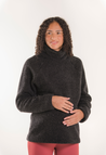 Pull polaire en laine - Noir