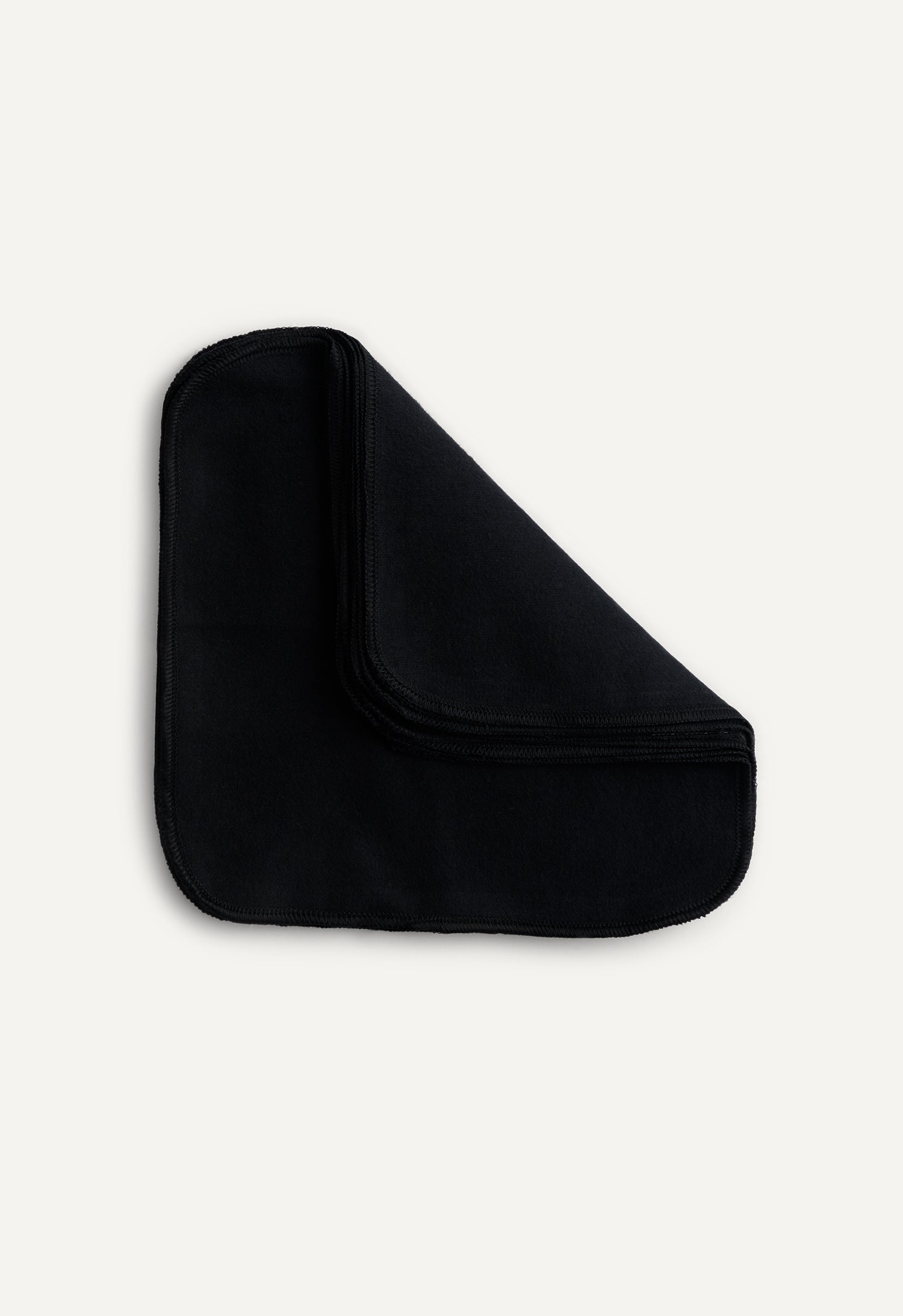 Lot de 10 lingettes réutilisables - Noir