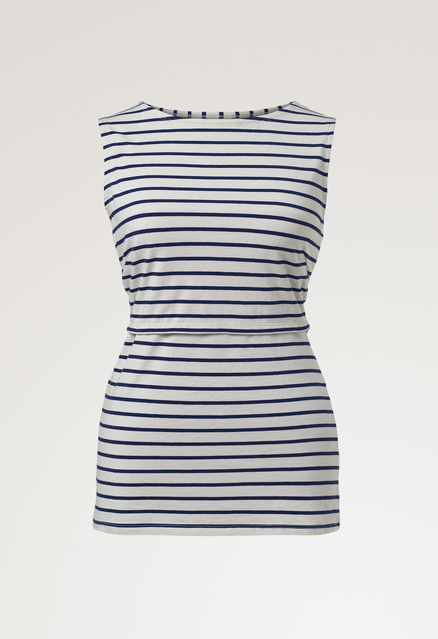Top Simone sans manches - Avoine Cobalt