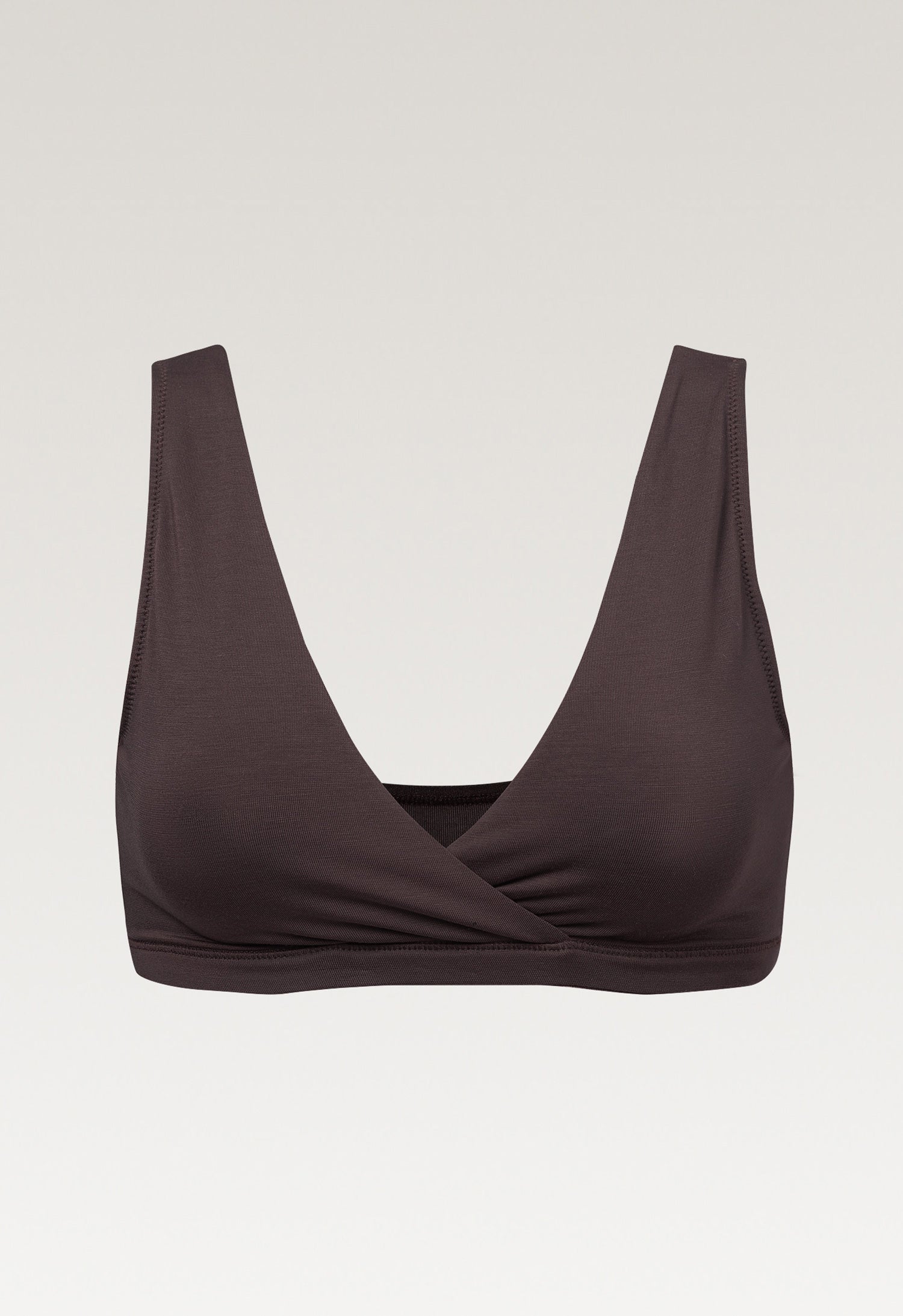 Soutien-gorge d'allaitement doux - Marron