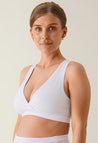 Soutien-gorge essentiel de maternité et d'allaitement - Blanc